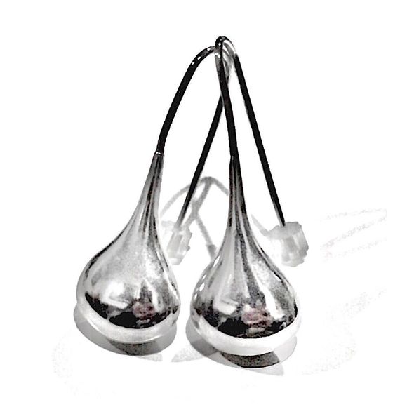 Sterling Silver 925 Tear Drop Earrings - Picture 2 of 8